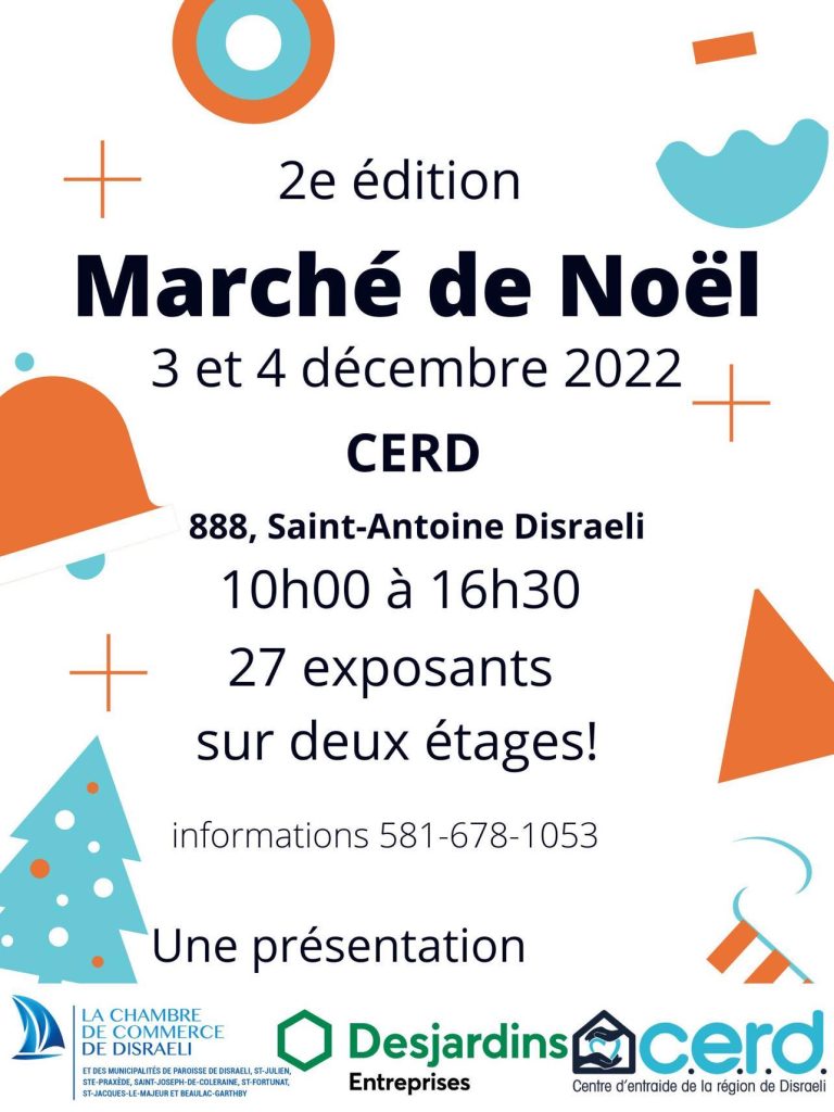 Marché de Noël de Disraeli 2022